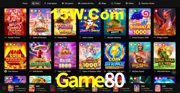 Bônus Generosos e Exclusivos no Game80 para Você!